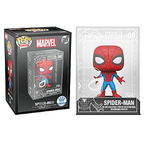 Funko Pop! Die-Cast Marvel Homem Aranha Spider Man 09 Exclusivo