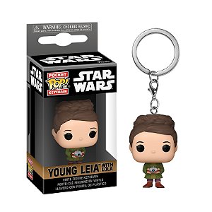 Funko Pop! Keychain Chaveiro Television Star Wars Young Leia