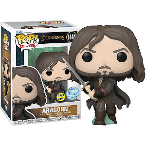 Funko Pop! Filme O Senhor Dos Aneis Aragorn 1444 Exclusivo Glow