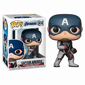 Funko Pop! Marvel Vingadores Avengers Captain America 450