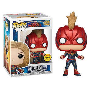 Funko Pop! Marvel Capita Marvel / Captain Marvel 425 Exclusivo Chase