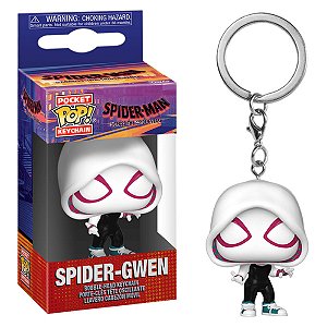 Funko Pop! Keychain Chaveiro Marvel Spider Man Spider Gwen