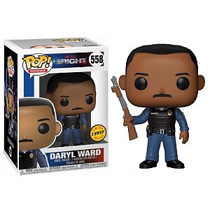 Funko Pop! Filme Netflix Bright Daryl Ward 558 Exclusivo Chase