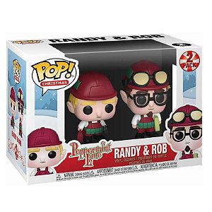 Funko Pop! Christmas Peppermint Lane Randy & Rob 2 Pack