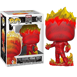 Funko Pop! Marvel Quarteto Fantástico Tocha Humana / Human Torch 501
