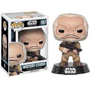 Funko Pop! Television Star Wars Rogue Weeteef Cyubbe 187