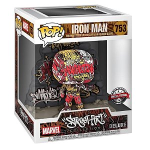 Funko Pop! Marvel Street Art Iron Man 753 Exclusivo