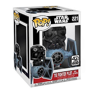 Funko Pop! Television Star Wars Deluxe Tie Fighter Pilot 221