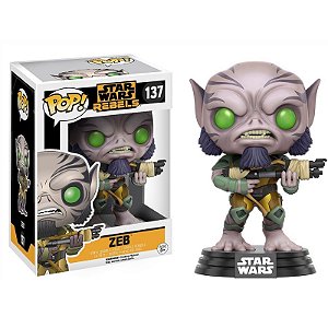 Funko Pop! Television Star Wars Rebels Zeb 137