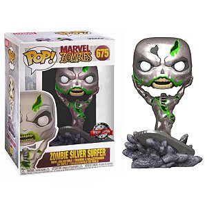 Funko Pop! Marvel Zombies Zombie Silver Surfer 675 Exclusivo