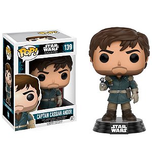 Funko Pop! Television Star Wars Rogue Captain Cassian Andor 139