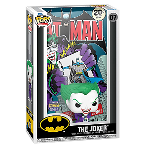 Funko Pop! Comic Covers Dc Comics Batman Coringa / The Joker 07 Exclusivo