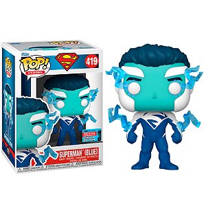 Funko Pop! Heroes Superman Blue 419 Exclusivo