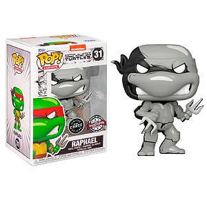 Funko Pop! Comics Turtles Ninja Raphael 31 Exclusivo Chase