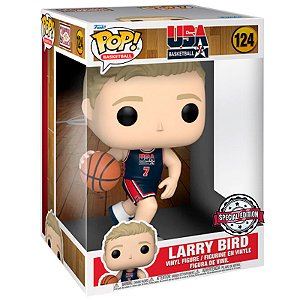 Funko Pop! Basketball NBA Usa Larry Bird 124 Exclusivo 10 Polegadas