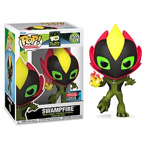 Funko Pop! Animation Ben 10 Alien Force Swampfire 1202 Exclusivo