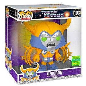Funko Pop! Retro Toys Transformers Exclusive Unicron 103 Exclusivo