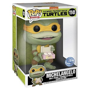 Funko Pop! Filme Tartarugas Ninja Michelangelo 1141 Exclusivo 10 Polegadas
