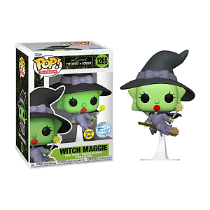 Funko Pop! Television Os Simpsons Witch Maggie 1265 Exclusivo Glow