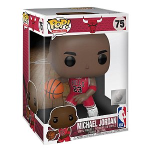 Funko Pop! Basketball NBA Chicago Bulls Michael Jordan 75 10 Polegadas