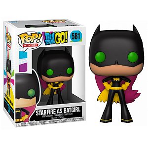 Funko Pop! Television Teen Titans Go Starfire As Batgirl 581