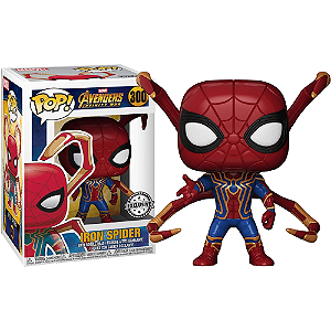 Funko Pop! Marvel Os Vingadores Guerra Infinita Iron Spider 300 Exclusivo