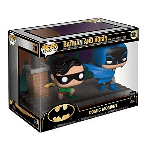Funko Pop! Batman And Robin Comic Moment 281