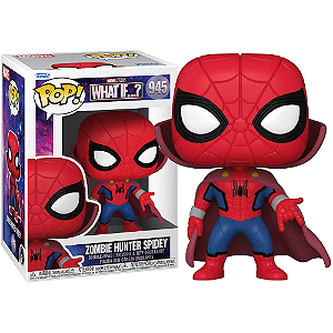 Funko Pop! Marvel What If...? Homem Aranha / Spider Man Zombie Hunter Spidey 945