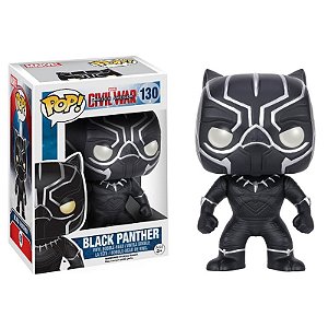 Funko Pop! Marvel Captain America Civil War Pantera Negra Black Panther 130