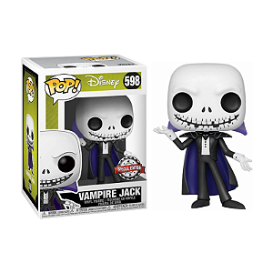 Funko Pop! Disney O Estranho Mundo de Jack Vampire Jack 598 Exclusivo