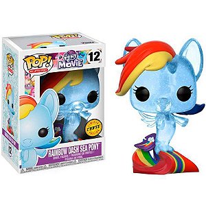 Funko Pop! Animation My Little Pony Rainbow Dash Sea Pony 12 Exclusivo Chase