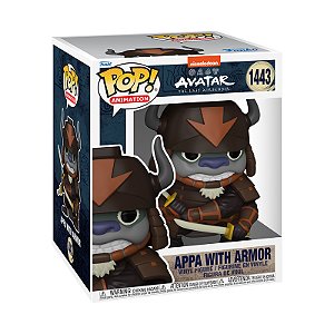 Funko Pop! Animation Avatar Appa with Armor 1443 6 Polegadas