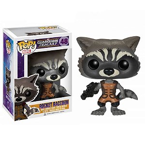 Funko Pop!  Marvel Guardiões da Galáxia / Guardians Of The Galaxy Rocket Raccon 48