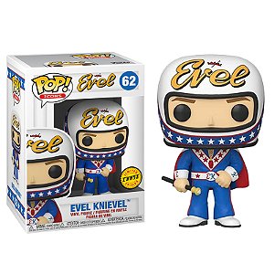 Funko Pop! Icons Evel Knievel 62 Exclusivo Chase