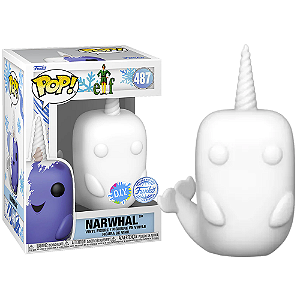 Funko Pop! Filme Natal Um Duende em Nova York Narwhal 487 Exclusivo DIY