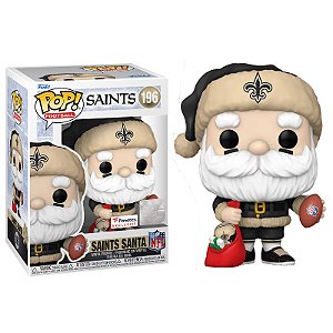 Funko Pop! Football NFL Saints Santa 196 Exclusivo