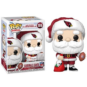 Funko Pop! Football NFL Cardinals Santa 186 Exclusivo