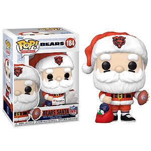 Funko Pop! Football NFL Bears Santa 184 Exclusivo