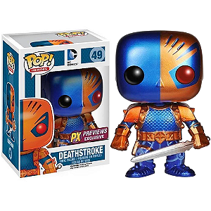 Funko Pop! Heroes Dc Comics Deathstroke 49 Exclusivo