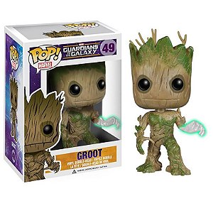 Funko Pop! Marvel Guardians Of The Galaxy Groot 49 Exclusivo