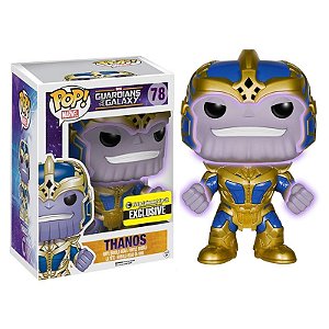 Funko Pop! Filme Marvel Guardiões da Galáxia Guardians Of The Galaxy Thanos 78 Exclusivo