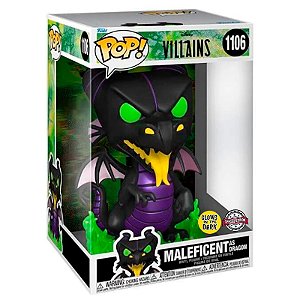 Funko Pop! Disney Villains Malevola Maleficent As Dragon 1106 Exclusivo Glow