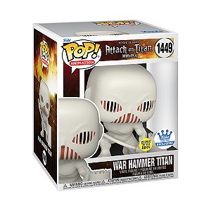 Funko Pop! Animation Attack On Titan War Hammer Titan 1449 Exclusivo Glow