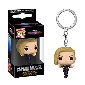 Funko Pop! Keychain Chaveiro Marvel The Marvels Captain Marvel