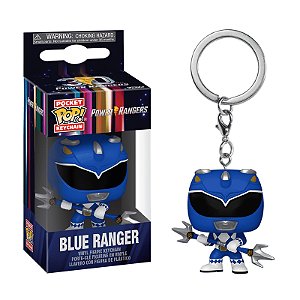 Chaveiro Funko Pocket Pop Power Rangers Blue Ranger
