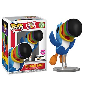 Funko Pop! Ad Icons Froot Loops Toucan Sam 195 Exclusivo Flocked