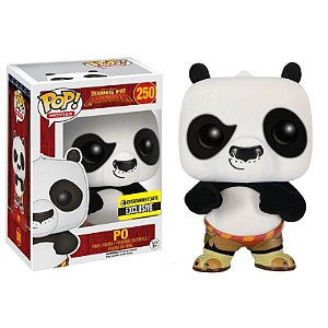 Funko Pop! Filmes Kung Fu Panda Po 250 Exclusivo Flocked