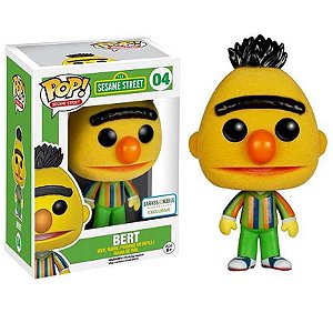 Funko Pop! Sesame Street Bert 04 Exclusivo Flocked