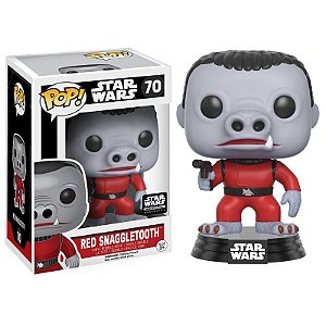 Funko Pop! Television Star Wars Red Snaggletooth 70 Exclusivo