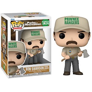 Funko Pop! Television Parks and Recreation Ron Swanson of the Pawnee Rangers 1414
